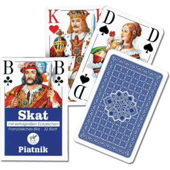 Karty skat 1 "Skat (talia od siódemek)" PIATNIK